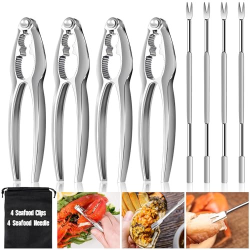 Minimalist 8 Pcs Lobster Crackers and Picks Set, Essentials