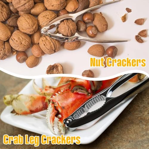 Minimalist 8 Pcs Lobster Crackers and Picks Set, Essentials